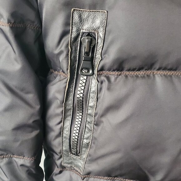 Meters/bonwe City Meters Arctic Parka/ Hooded Nylon Puffer/ Size L - Picture 7 of 11